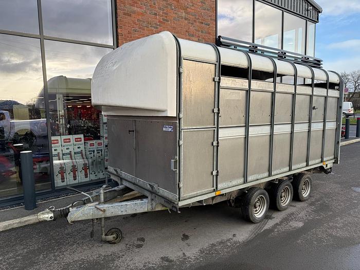 Used Ifor Williams DP120TS3-14 Livestock Trailer 