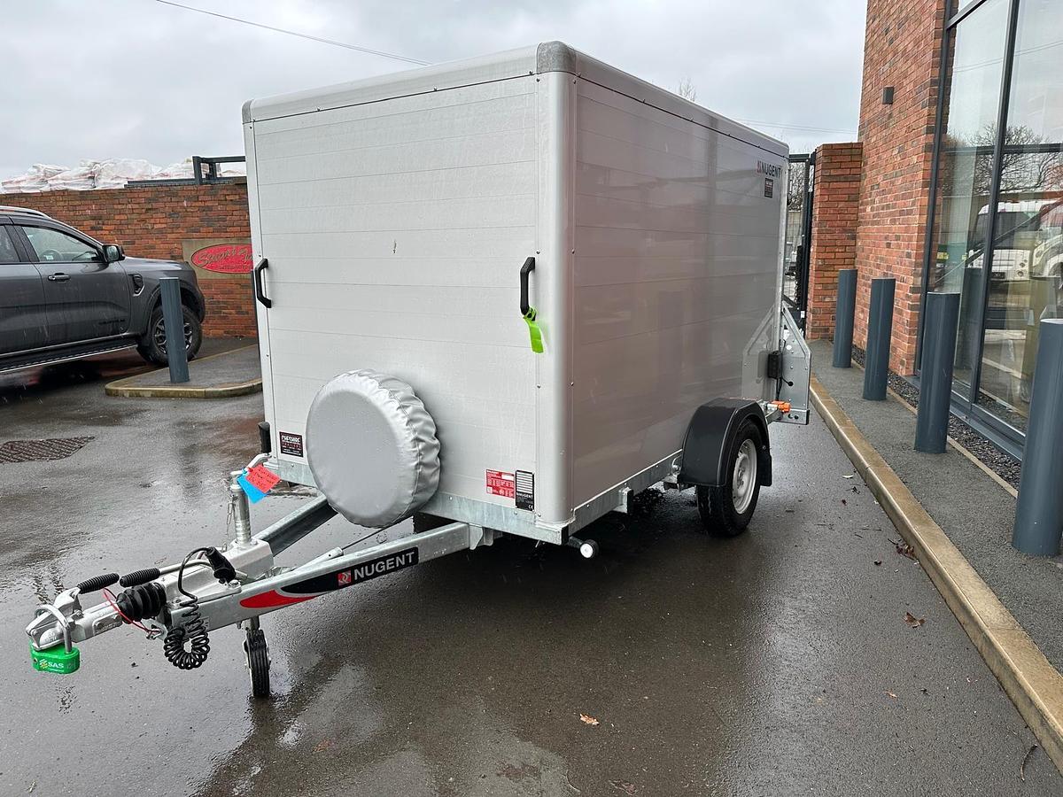 2026 Nugent Box Trailer Single Axle 8x5 1400kg