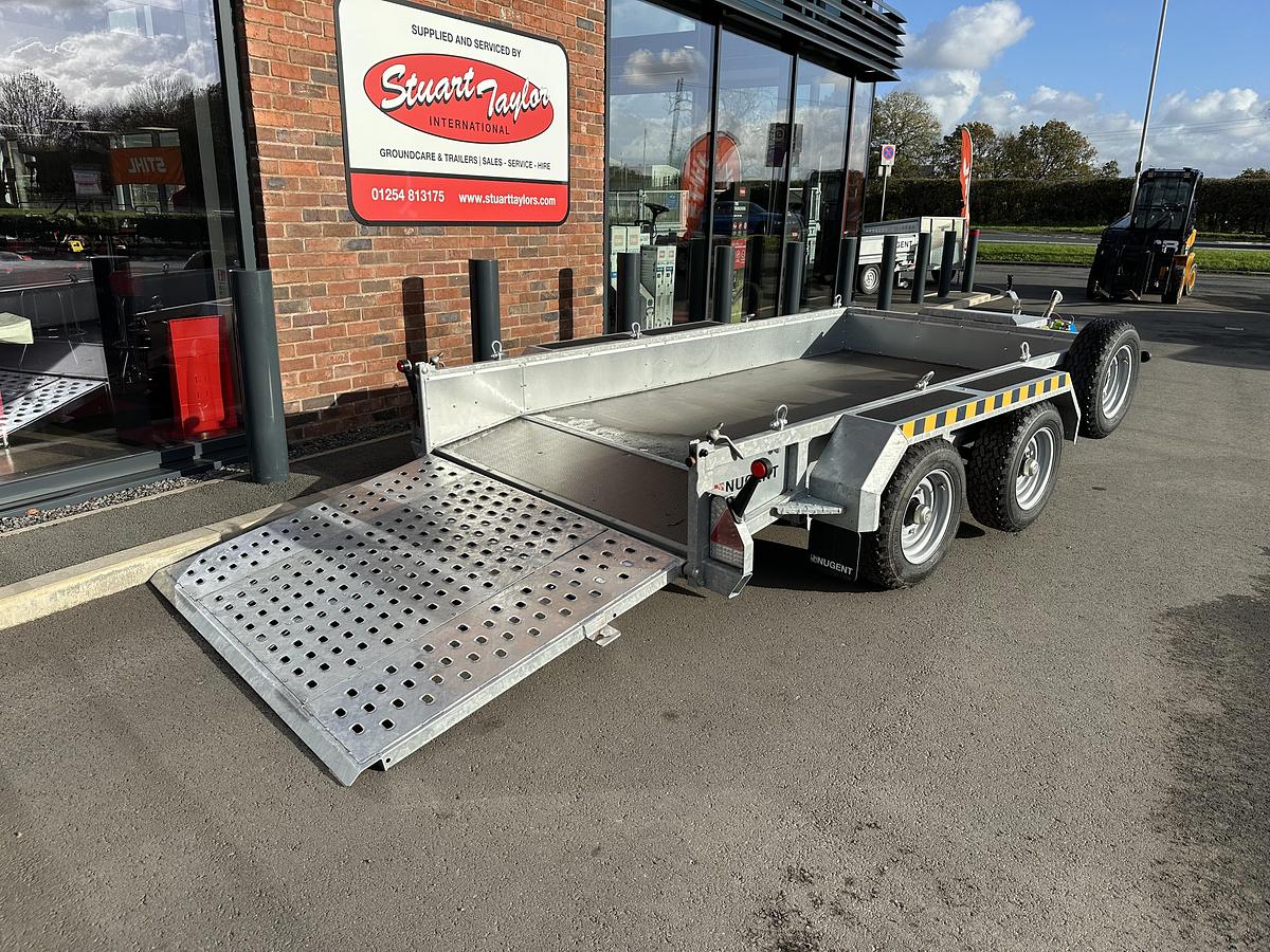 2026 Nugent 10x5 Plant Trailer with Ally Floor Beavertail and Mesh