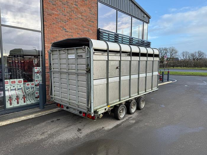 Used Ifor Williams DP120TS3-14 Livestock Trailer 