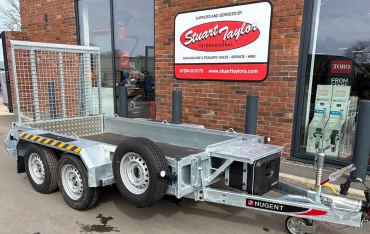 2026 Nugent 9x4 Plant Trailer Ally Floor
