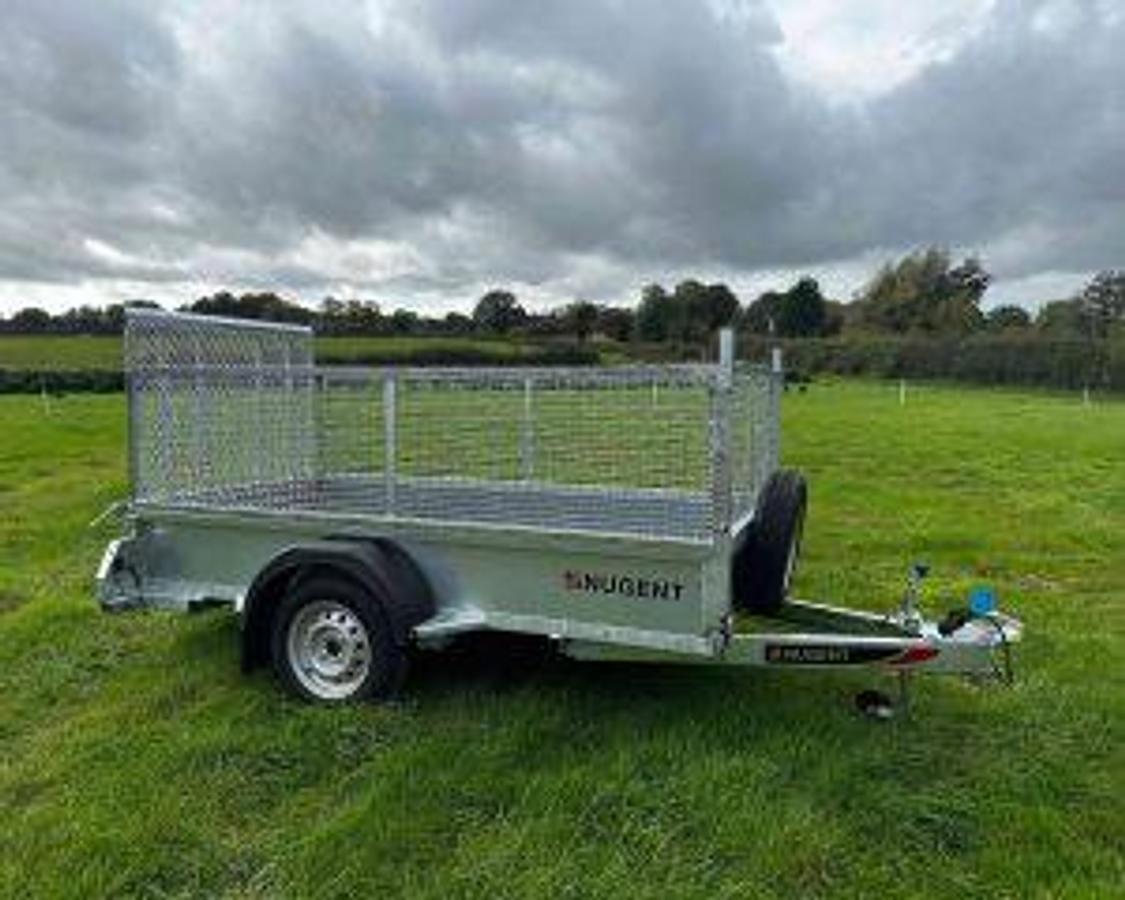 Nugent GP 8X4 TRAILER WITH MESH AND RAMP