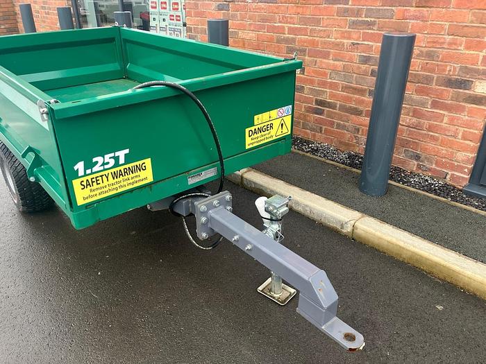 WESSEX WT-1.25T-LGPW HYD TIPPING TRAILER