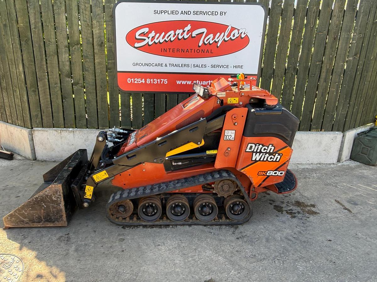 Used Ditch Witch SK800 Skid Steer Loader