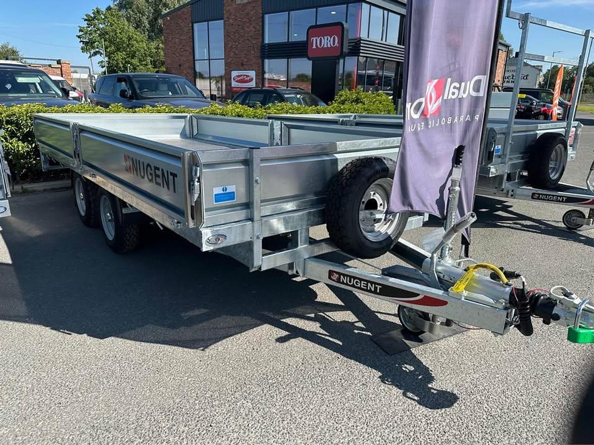 2026 Nugent F4320H 14X6 FLAT BED WITH ALLY FLOOR