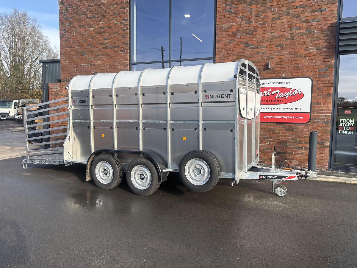 2025 Nugent LIVESTOCK SHEEP RANGE TRAILER WITH DECKS 12X6