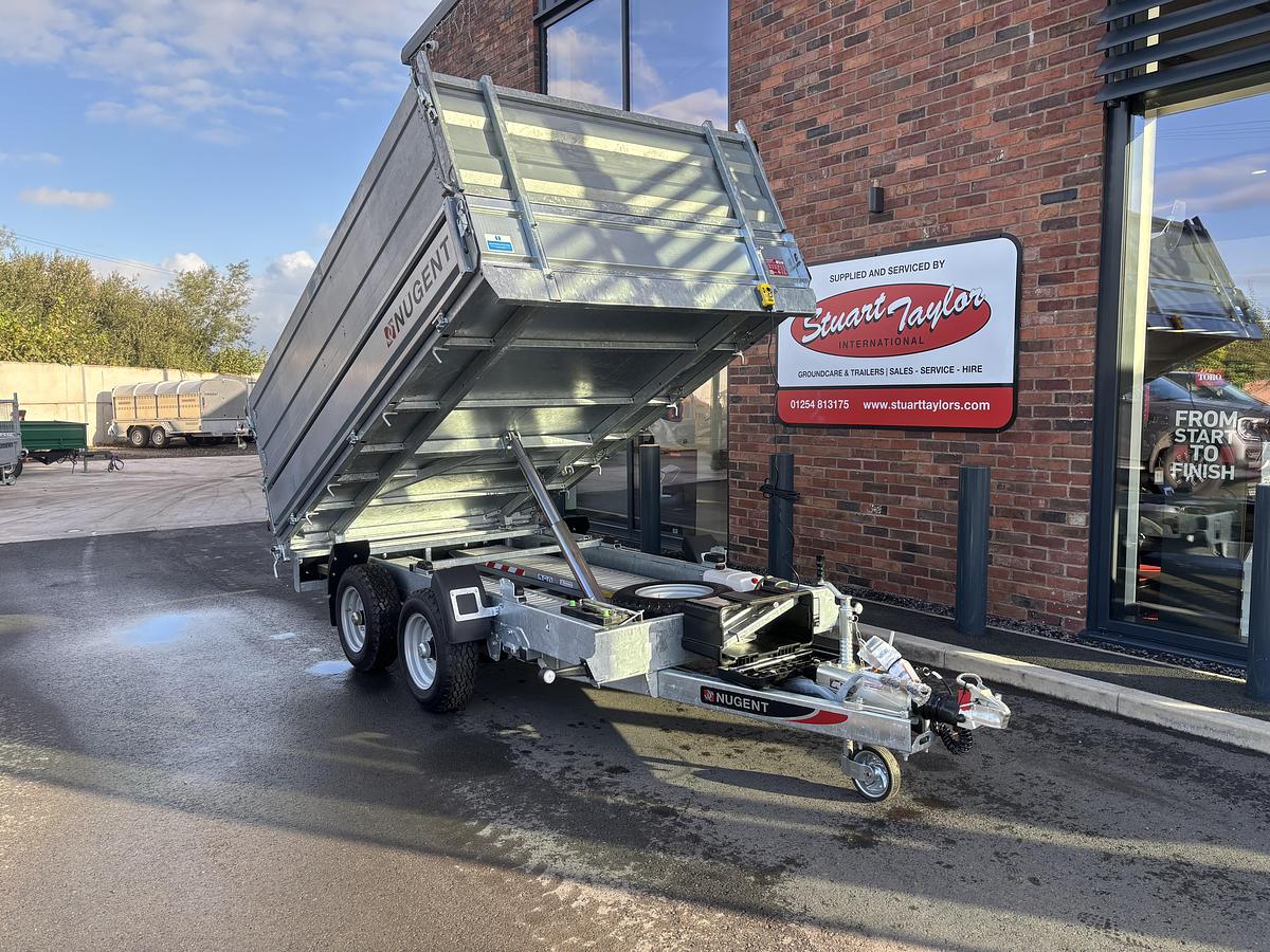 2026 Nugent T3118H 10X6 TIPPER WITH SOLID SIDES