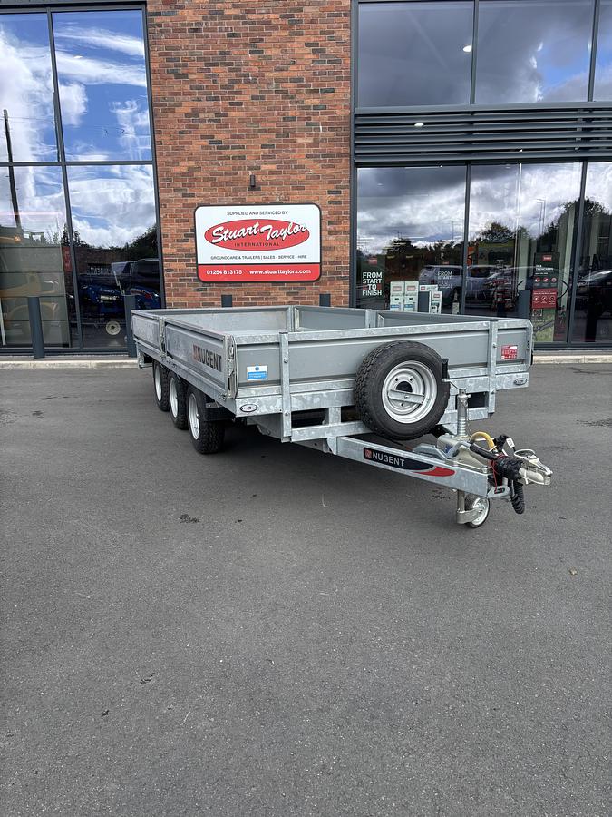 2025 Nugent F4320T 14' x 6'7'' Flatbed Trailer