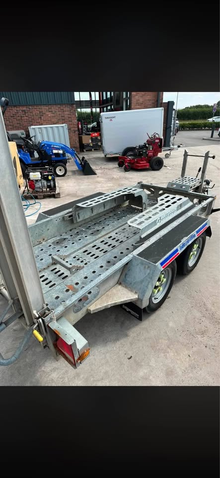 Used 2016 Indespension 9x4 Diga Doc Plant Trailer
