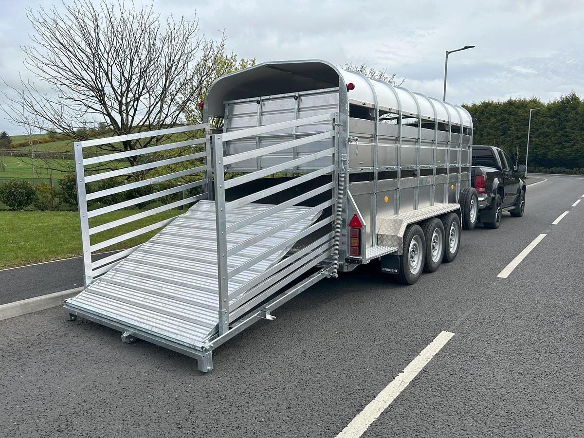 2026 Nugent 14x6 SHEEP DECK TRAILER