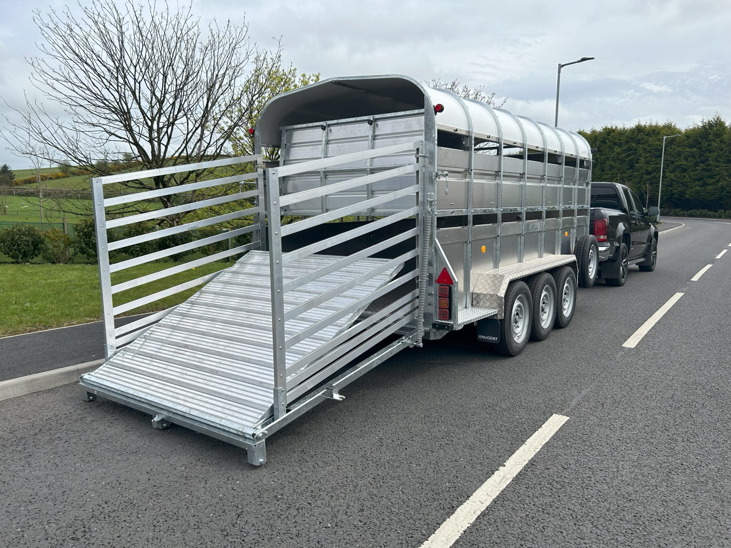 2026 Nugent 14x6 SHEEP DECK TRAILER