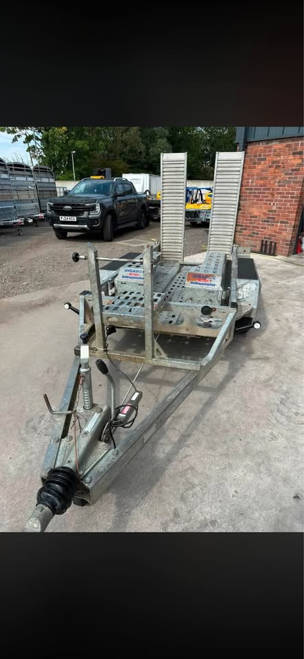 Used 2016 Indespension 9x4 Diga Doc Plant Trailer
