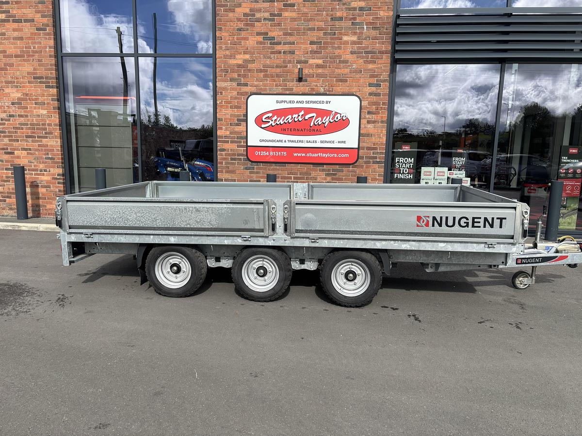 2025 Nugent F4320T 14' x 6'7'' Flatbed Trailer