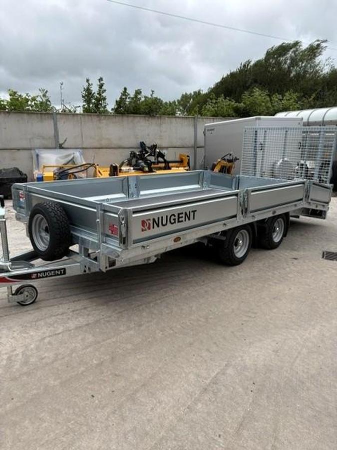 2026 Nugent Beavertail 16x7 Twin Axle.