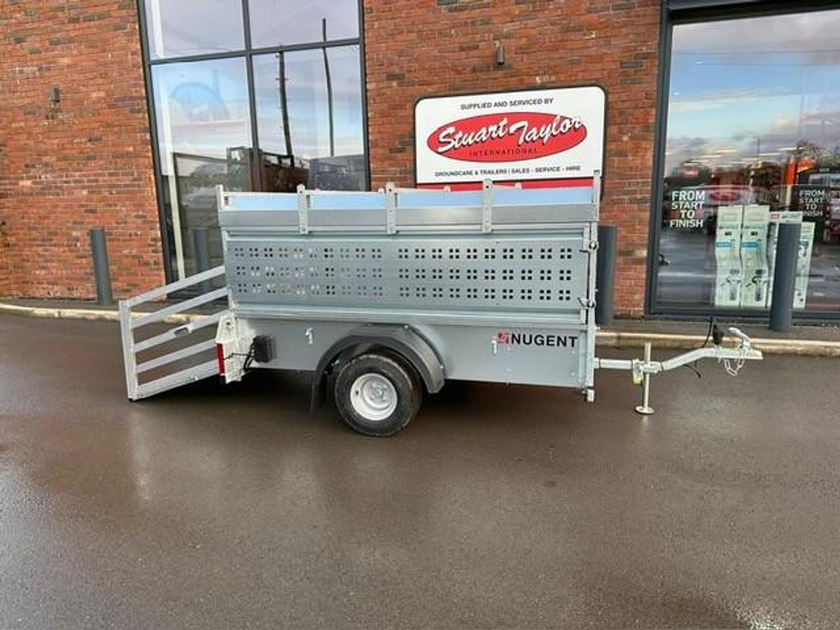 2026 Nugent 7x4 LIVESTOCK UTILITY TRAILER