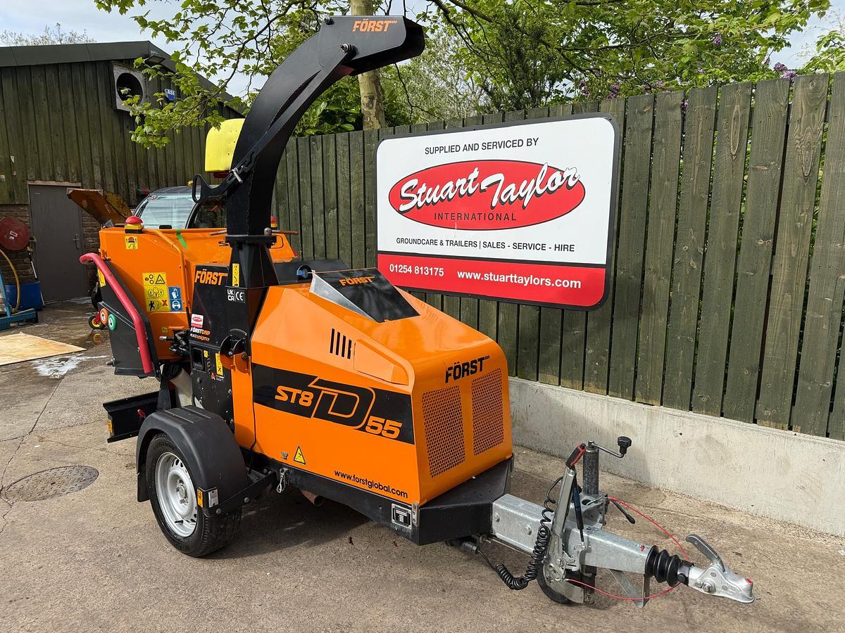 Used Forst ST8D Woodchipper