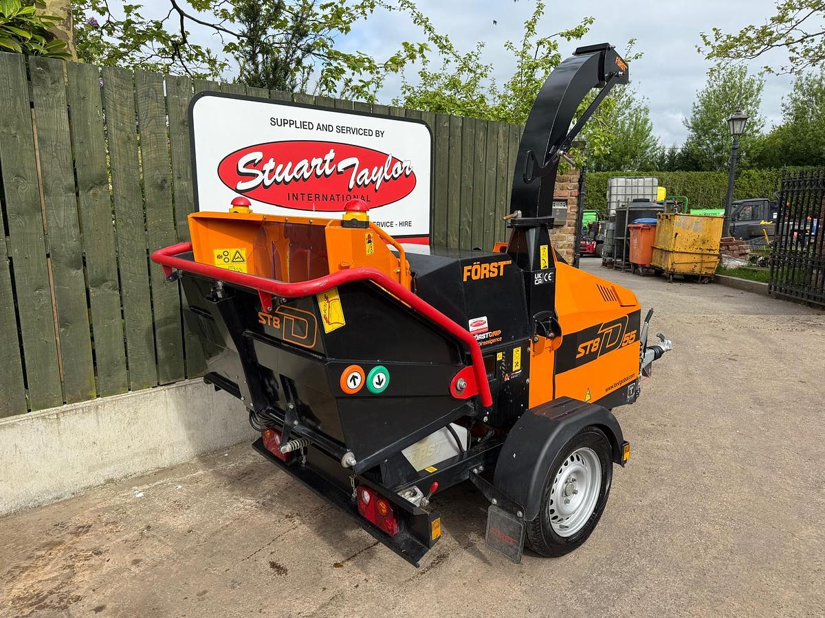Used Forst ST8D Woodchipper