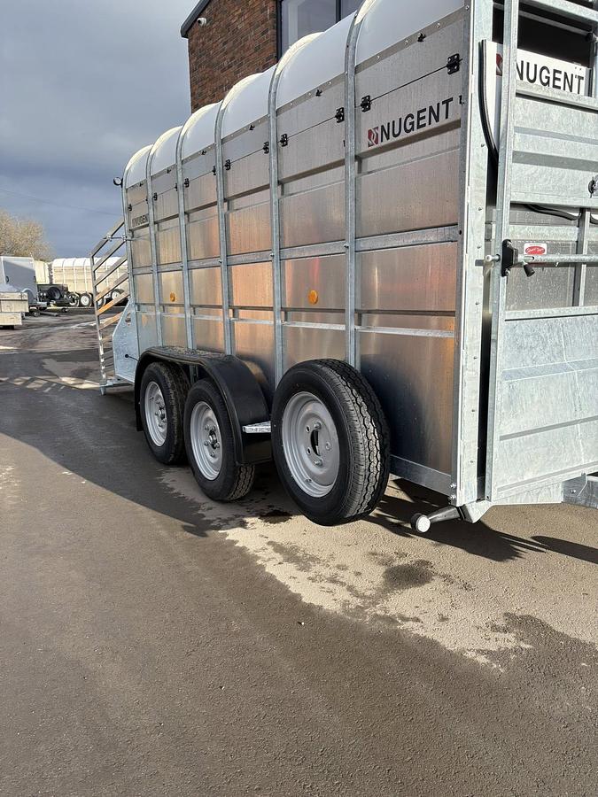 2026 NUGENT Livestock Carrier 12x6 Twin axle