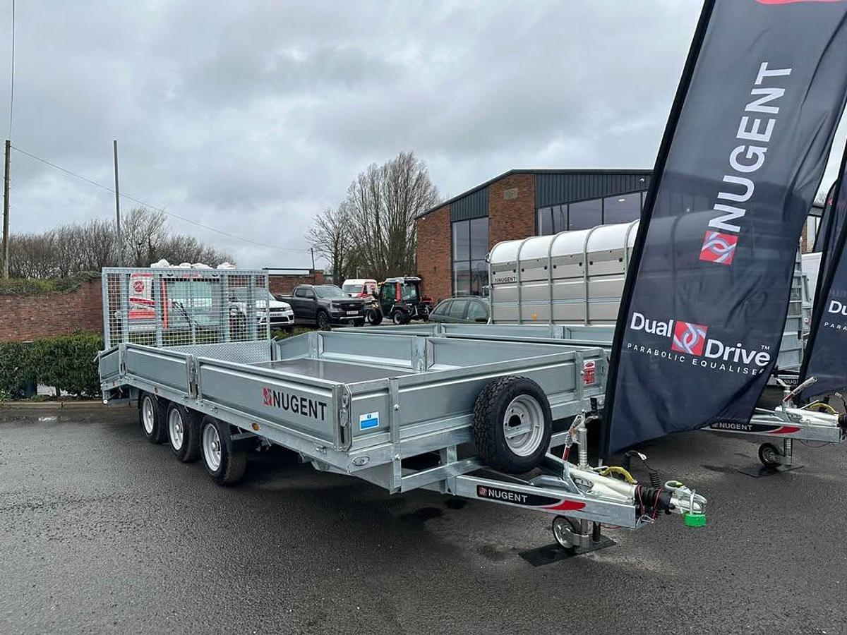 2026 Nugent Nugent Beavertail 18x7 Tri axle