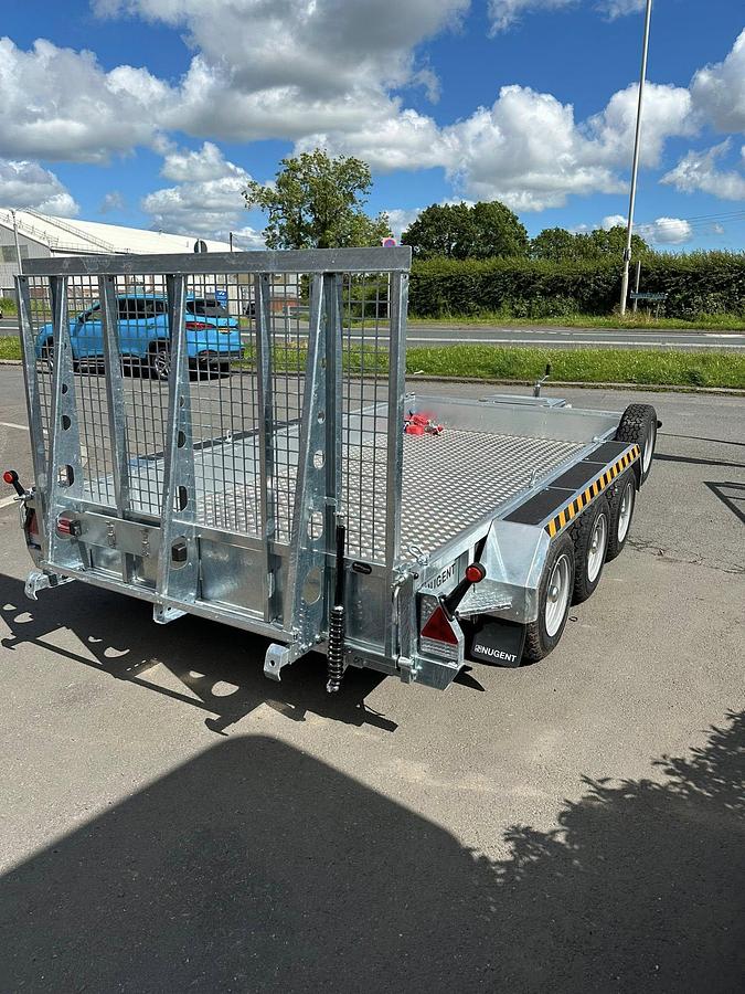 2026 Nugent 12x6 Plant Trailer with Ally Floor Tri Axle