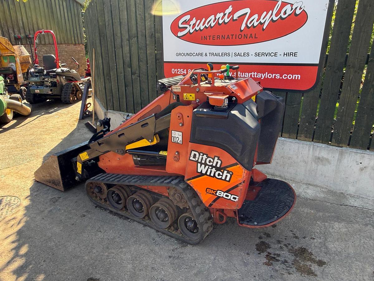 Used Ditch Witch SK800 Skid Steer Loader