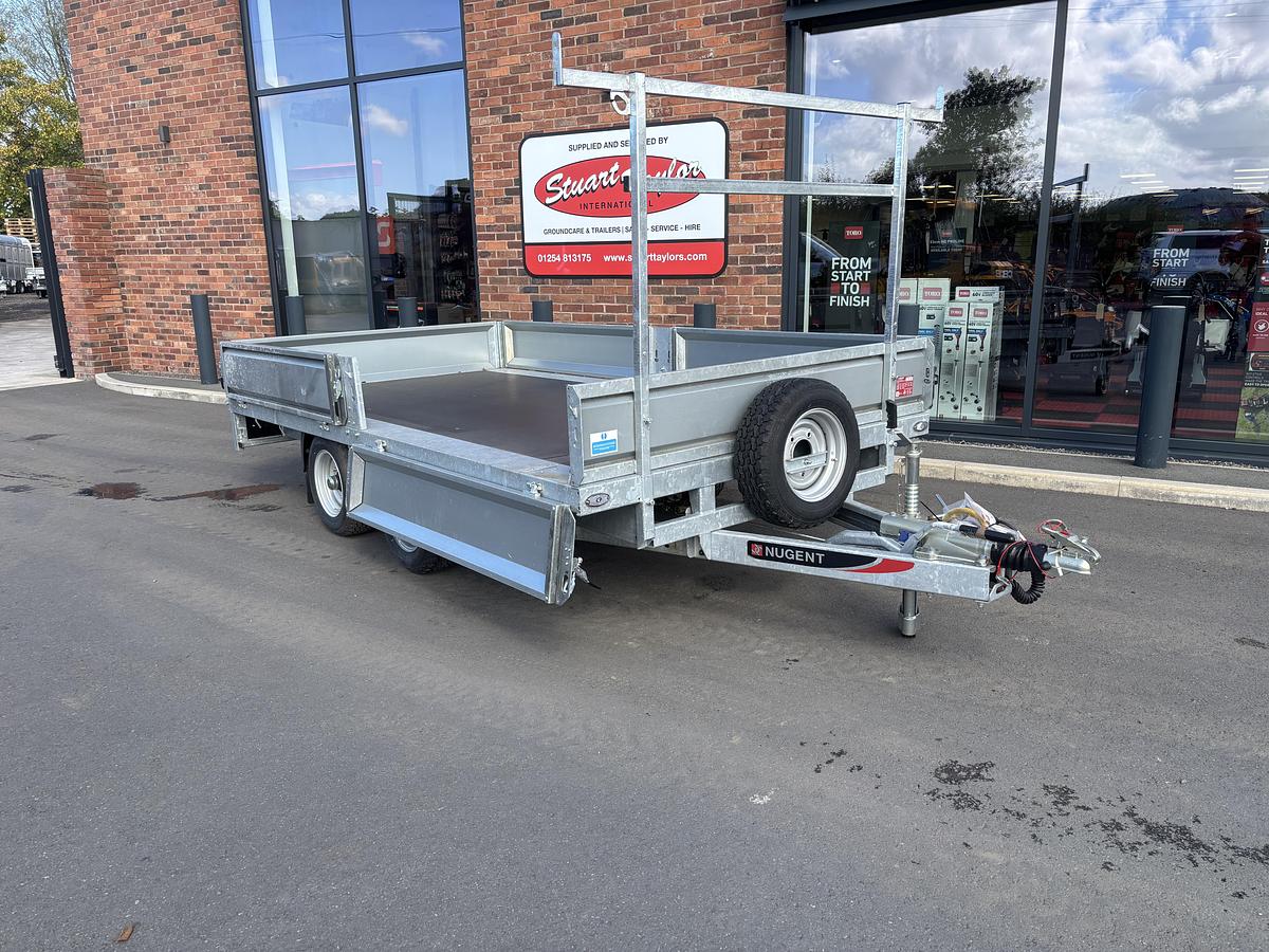 Used 2025 Nugent FLAT BED 12X6 F3720H