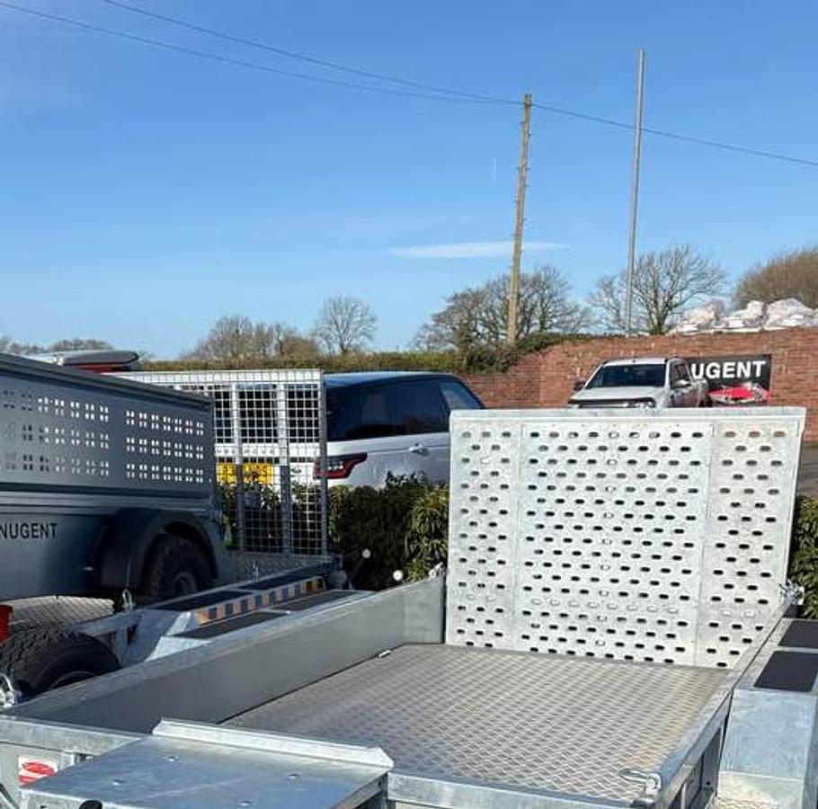 Used 2026 Nugent 10x6 Plant Trailer Beavertail ally floor