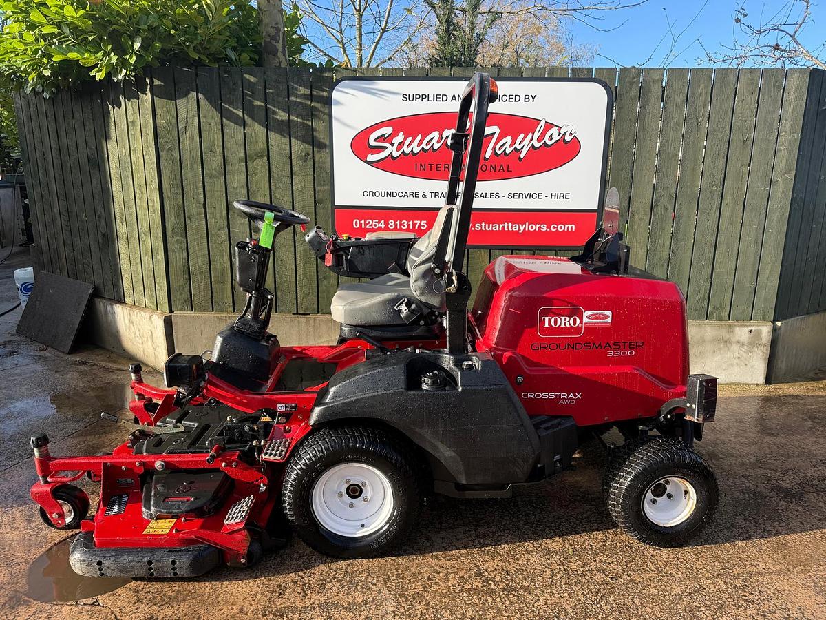 Used Toro Groundmaster Out front rotary mower 3300