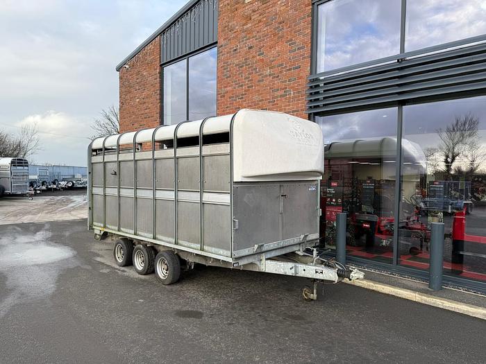Used Ifor Williams DP120TS3-14 Livestock Trailer 
