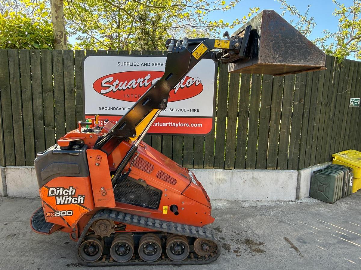 Used Ditch Witch SK800 Skid Steer Loader