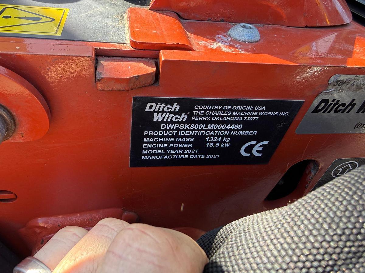 Used Ditch Witch SK800 Skid Steer Loader