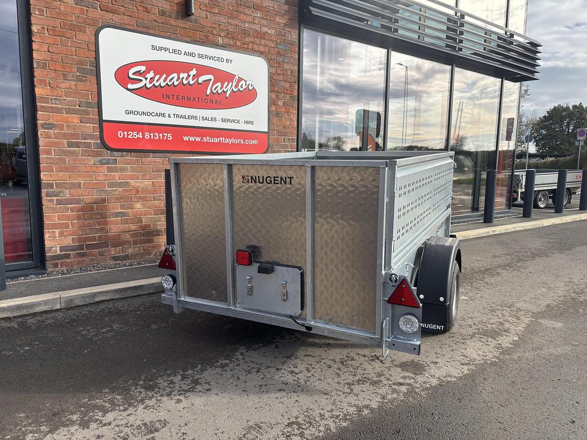 2025 Nugent Utility 7x4 Single Axle Trailer