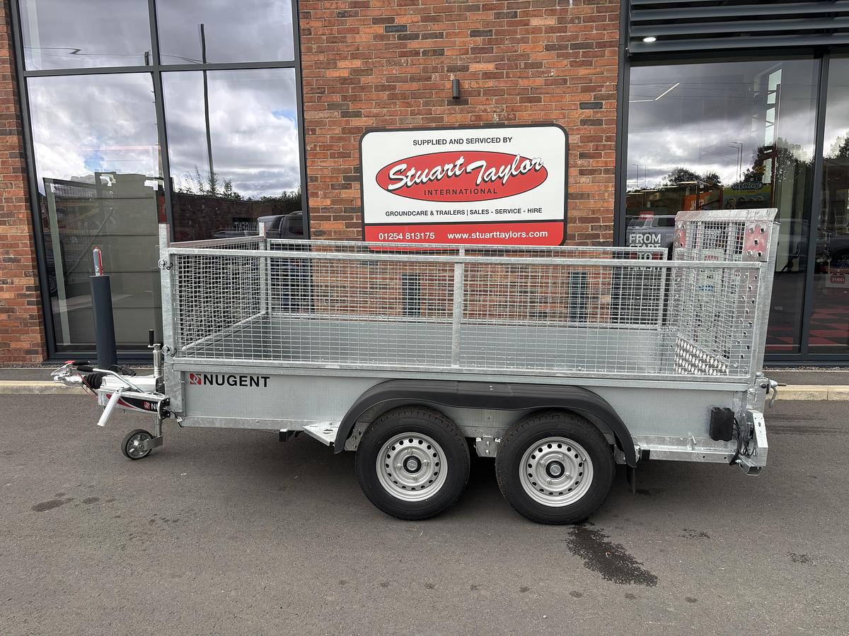 2026 Nugent GP 8X4 TRAILER WITH MESH AND RAMP