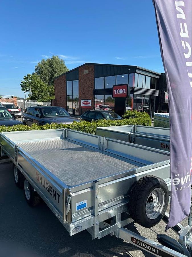 2026 Nugent F4320H 14X6 FLAT BED WITH ALLY FLOOR