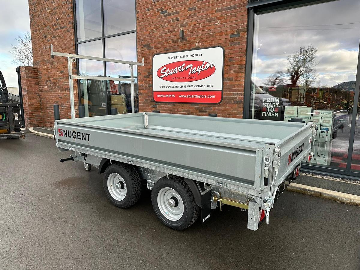 2026 Nugent T3118 10x6 tipper with Solid Sides