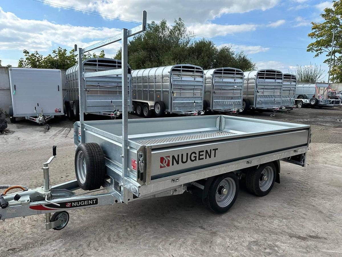 2026 Nugent 10x6 Flatbed Trailer 3500kg