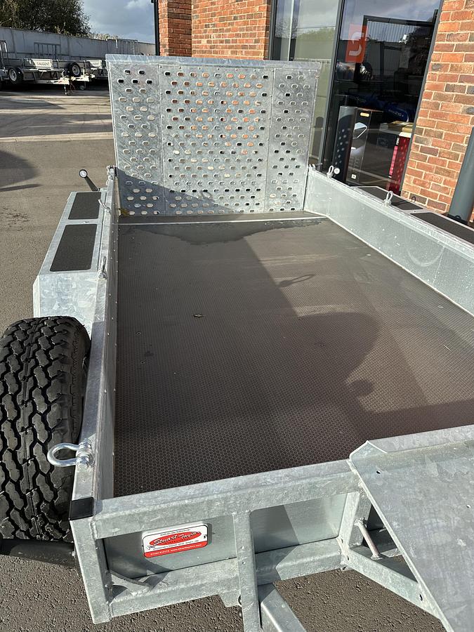 2026 Nugent 10x5 Plant Trailer with Ally Floor Beavertail and Mesh