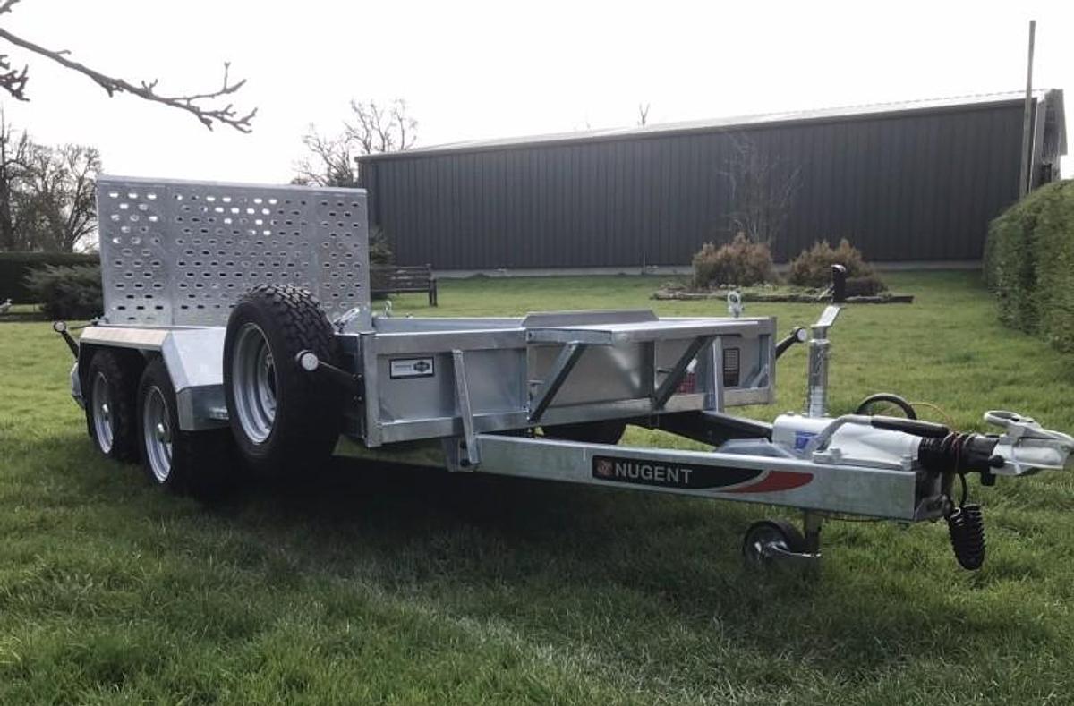 2026 Nugent 12x6 Plant Trailer with Ally Floor