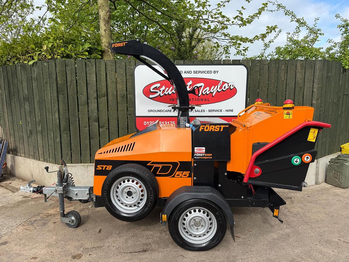 Used Forst ST8D Woodchipper