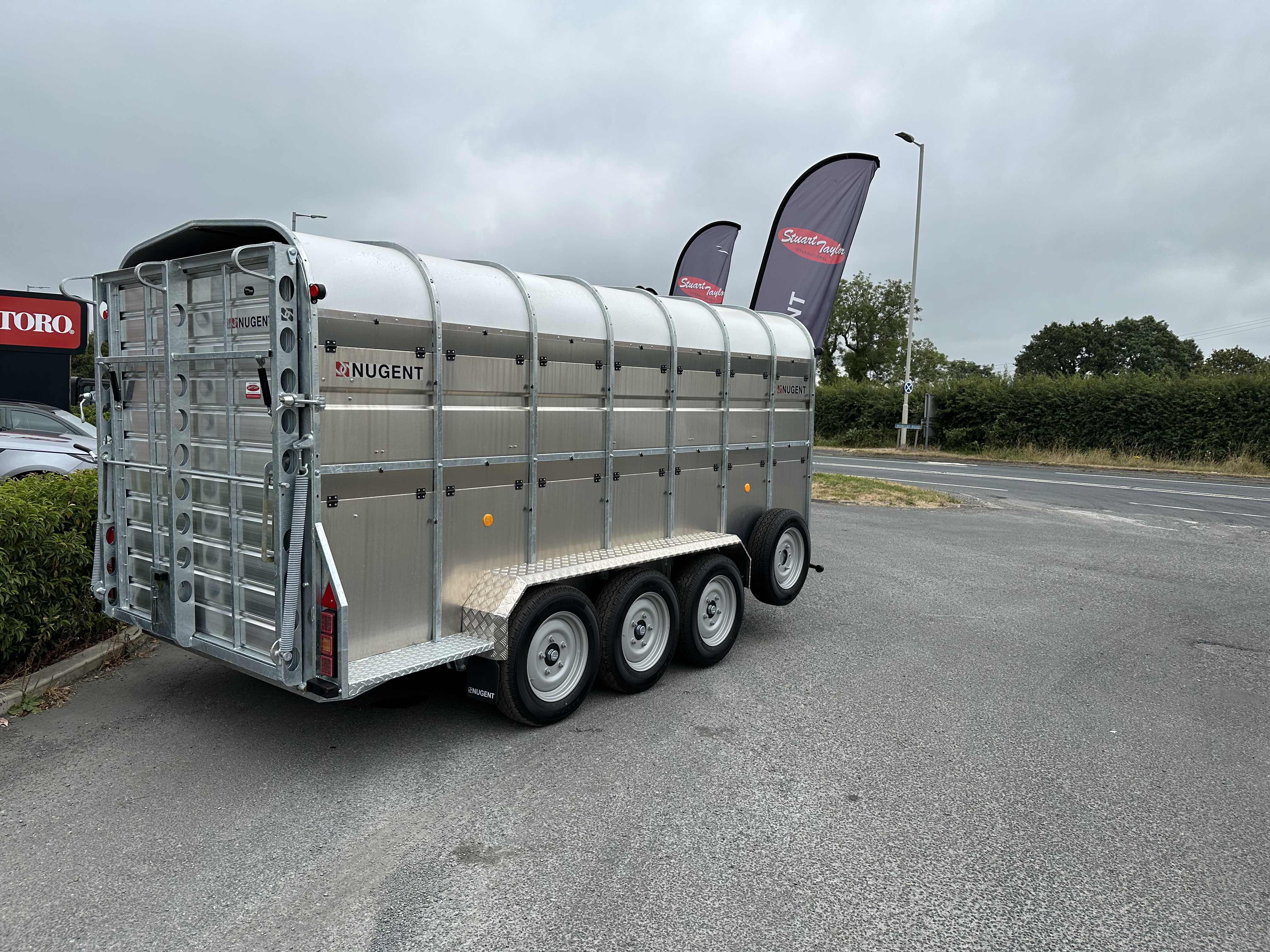 2026 Nugent 14x6 SHEEP DECK TRAILER