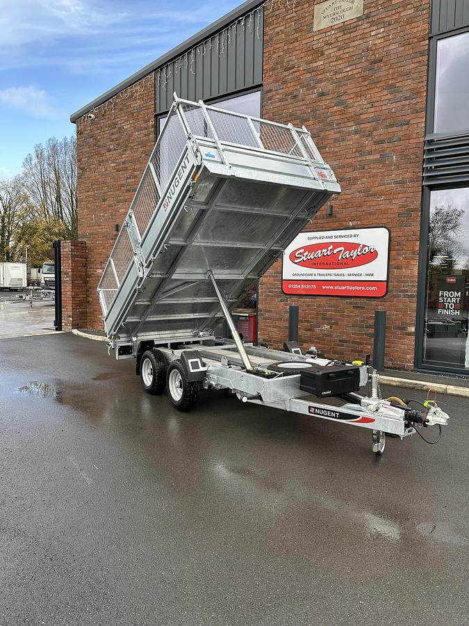 2026 Nugent 12x6 TIPPER WITH MESH