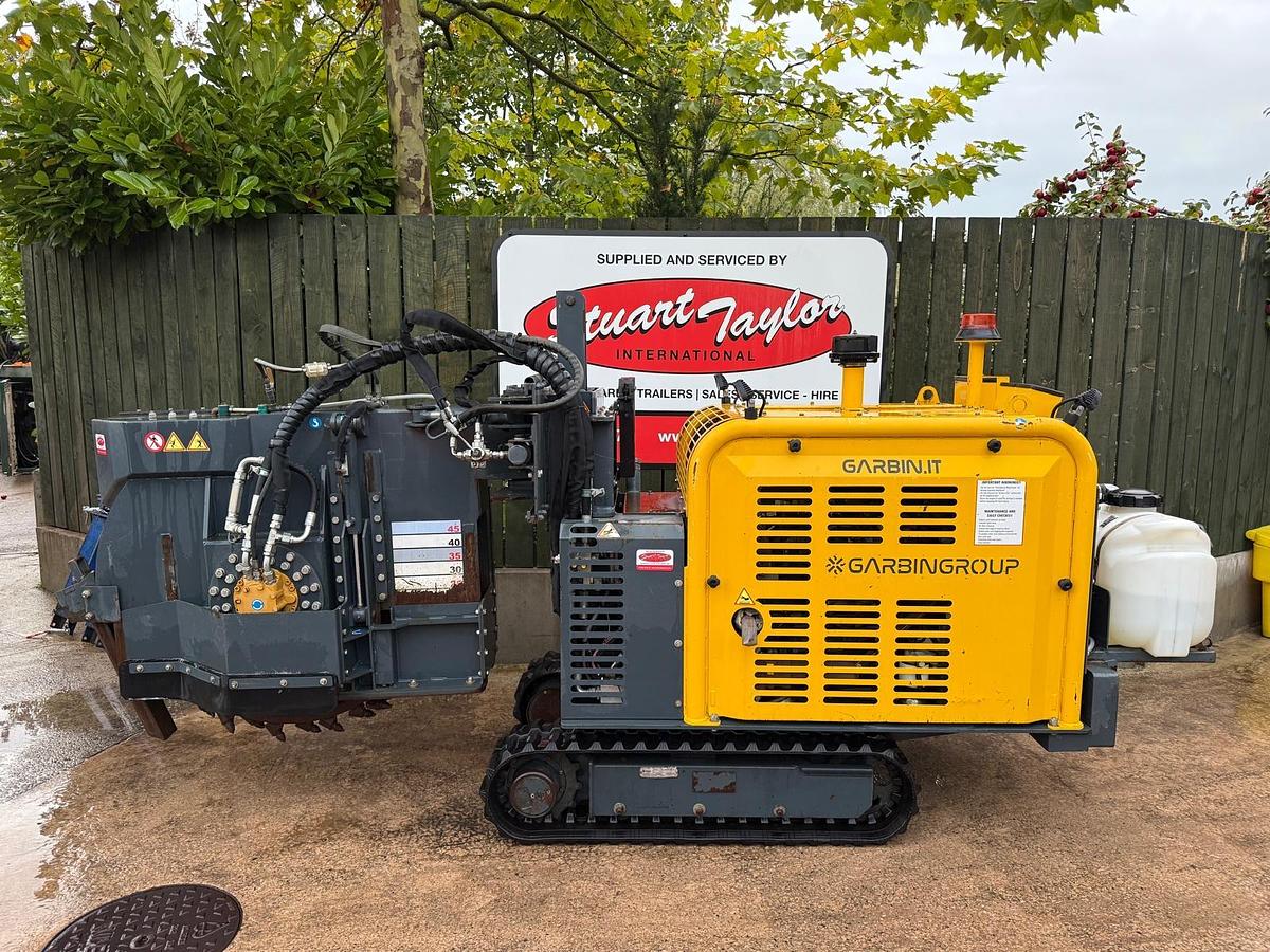 Used Garbin Fibre Trencher 450E