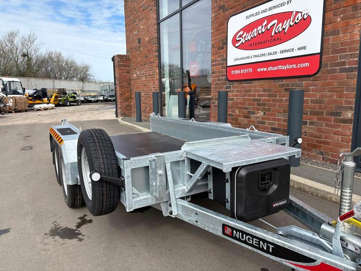 2026 Nugent 9x4 Plant Trailer with Tool box