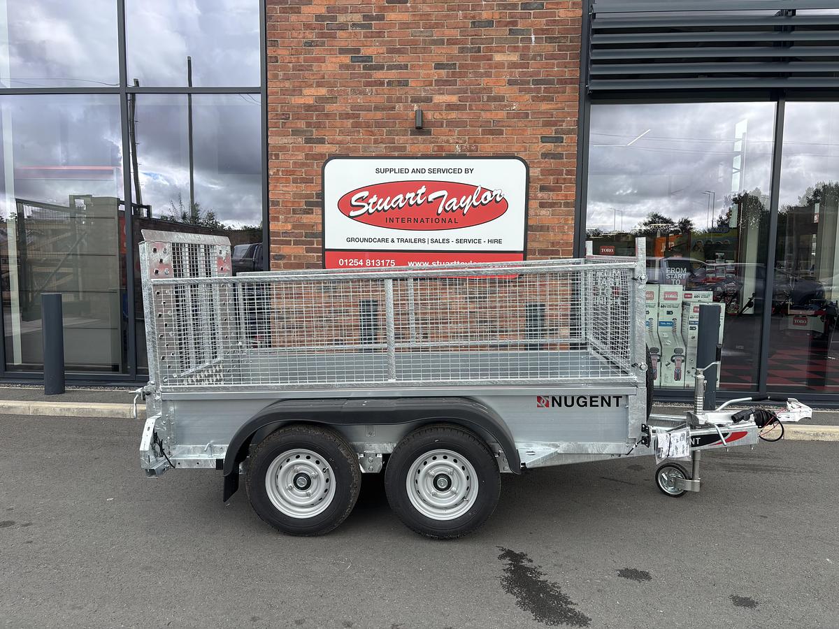 2026 Nugent GP 8X4 TRAILER WITH MESH AND RAMP