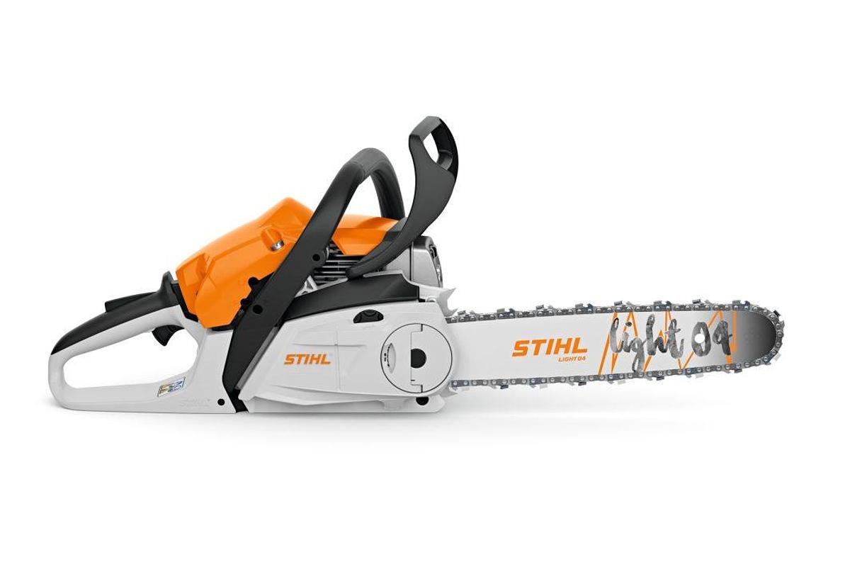 MS 212 C-BE 14" Petrol Chainsaw: our most powerful petrol chainsaw for processing wood at home