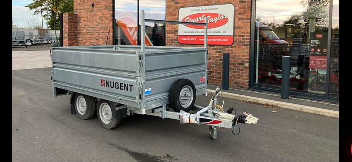 2025 Nugent GF2515S  8' x 5' General Flatbed Trailer