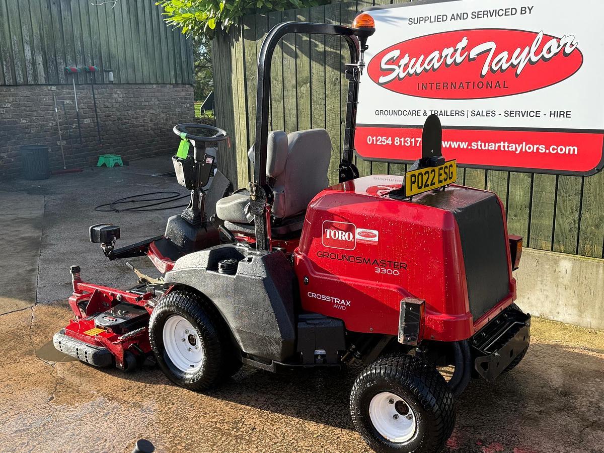 Used Toro Groundmaster Out front rotary mower 3300
