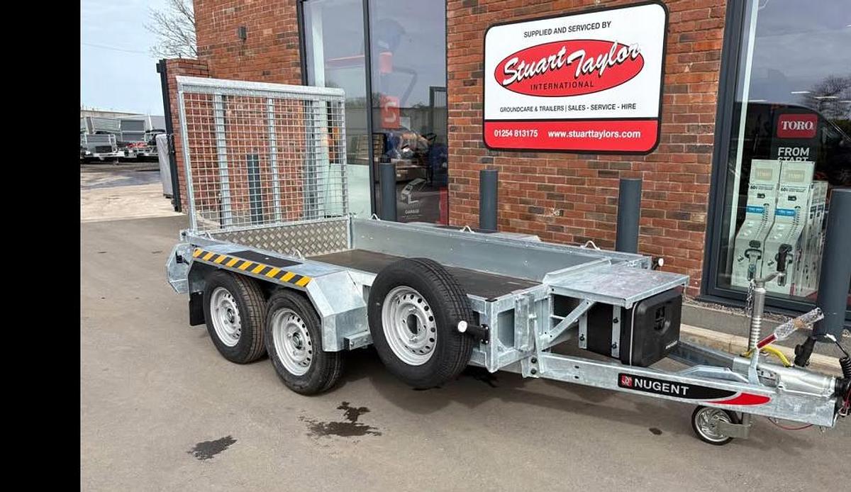 2026 Nugent 9x4 Plant Trailer Ally Floor