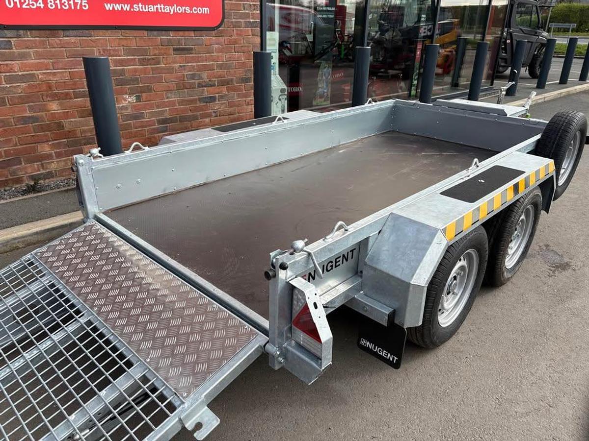 2026 Nugent 9x4 Plant Trailer with Tool box