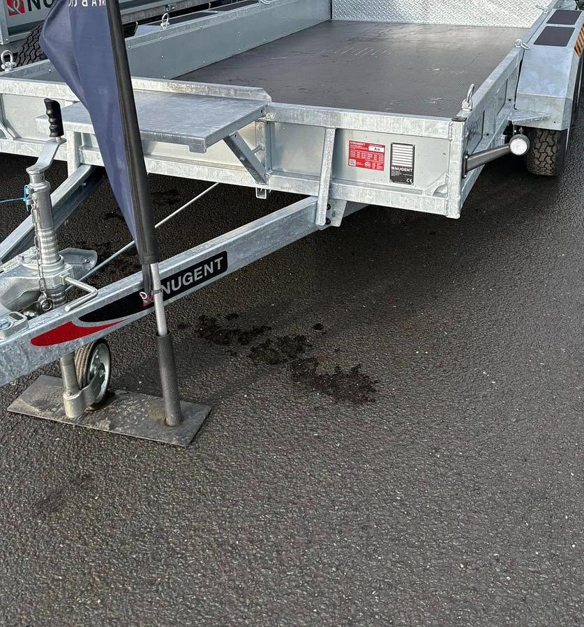 Used 2026 Nugent 10x6 Plant Trailer Beavertail ally floor